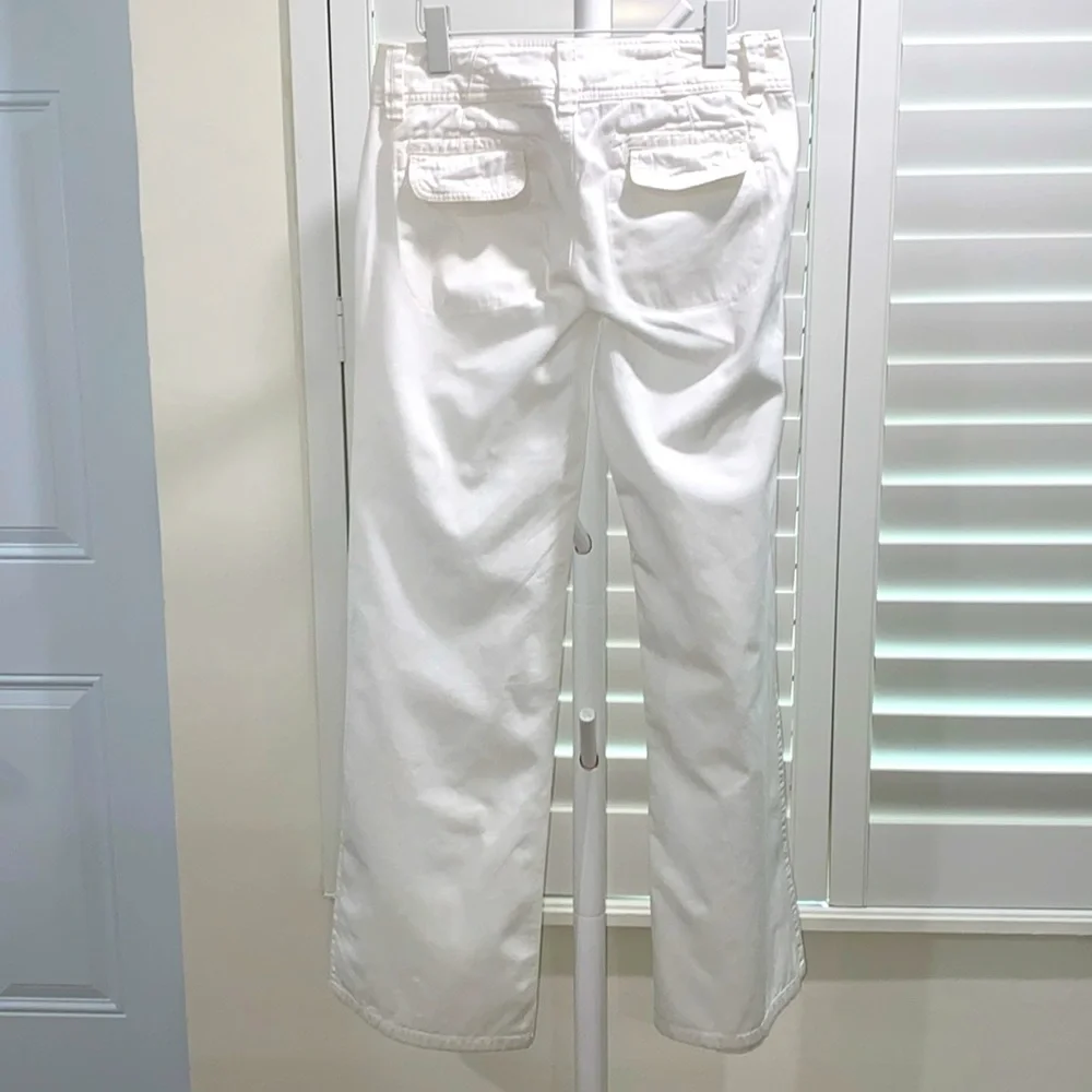James Perse white cargo jean size 28 - Picture 5 of 15